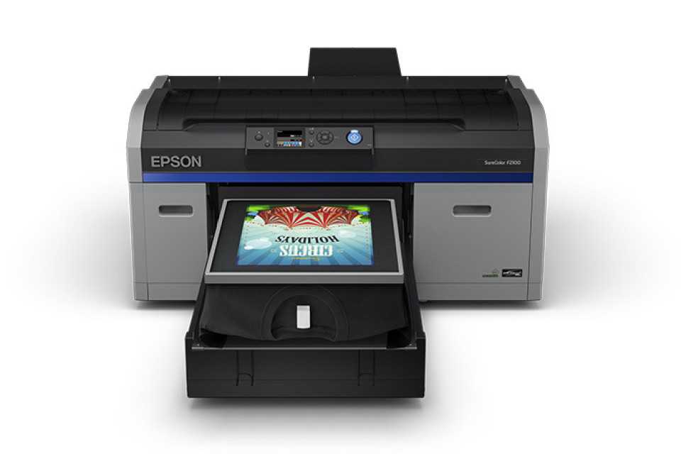 High-Speed Precision Printing - Epson SureColor F2100 DTG Printer
